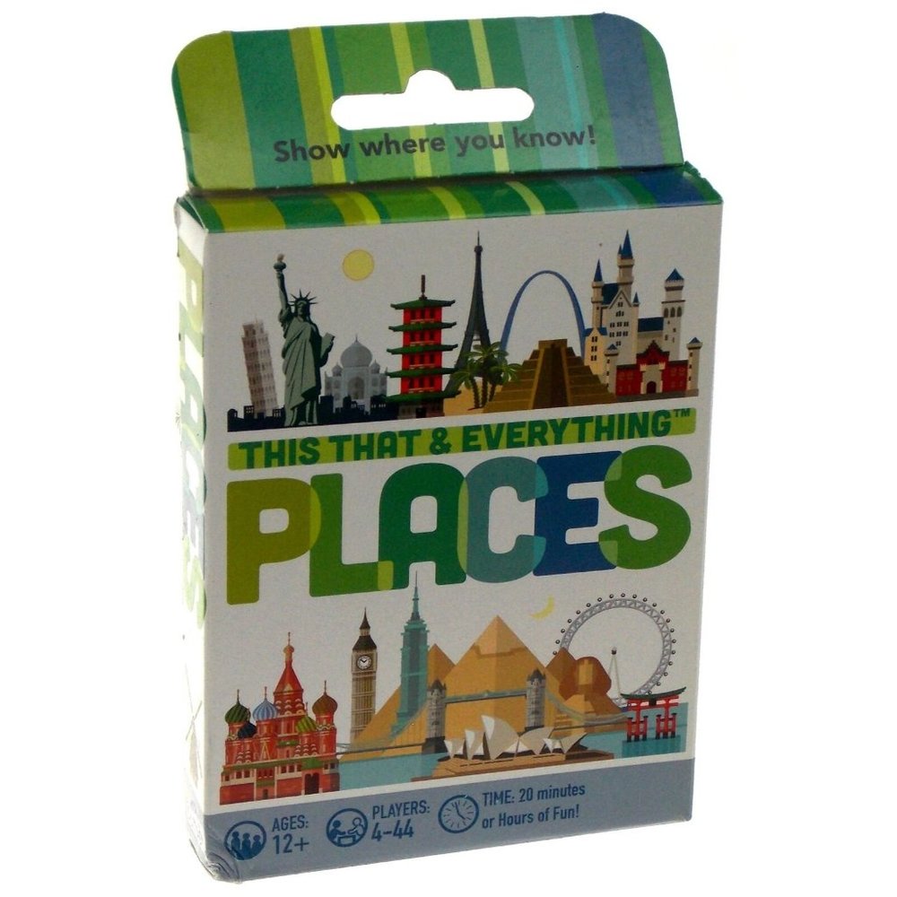 Outset Media This That & Everything Places Game Teammates Guessing Family Party